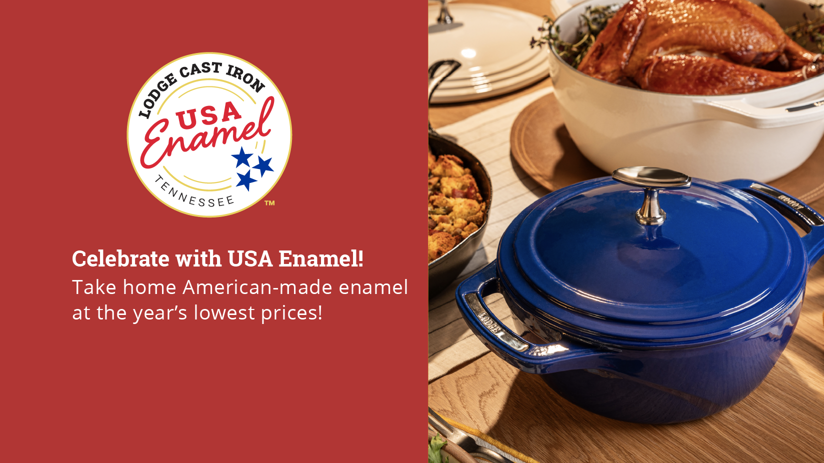 USA Enamel Dutch Oven