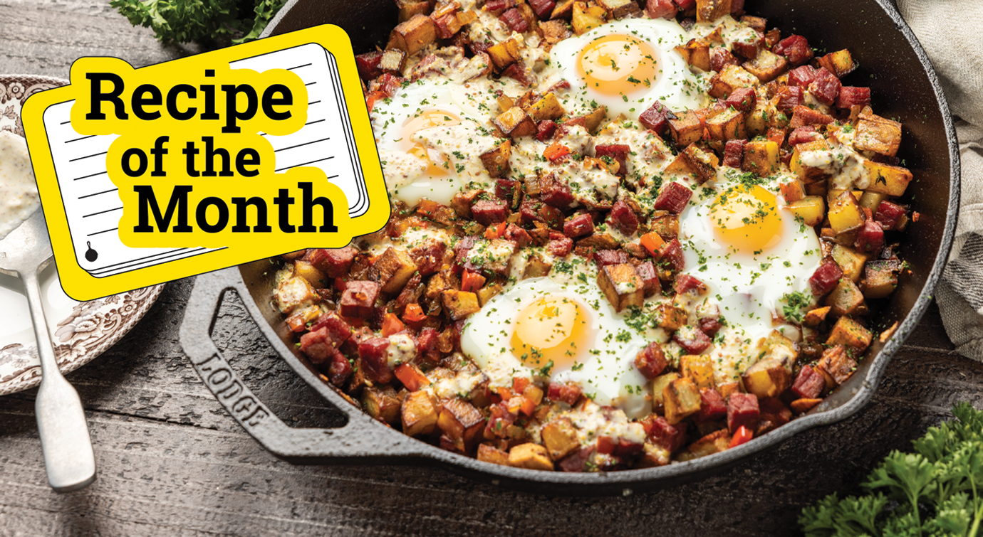 ROM Corned Beef Skillet Hash