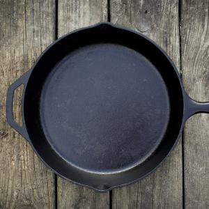 Yellowstone™ Skillet, Shop the new Yellowstone™ 12 inch skillet, featuring  Dutton Ranch steer design and built to take the heat., By Lodge Cast Iron