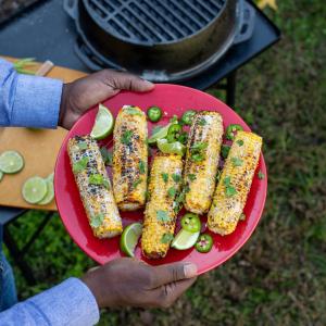 Introducing the New Cast Iron Kickoff Grill