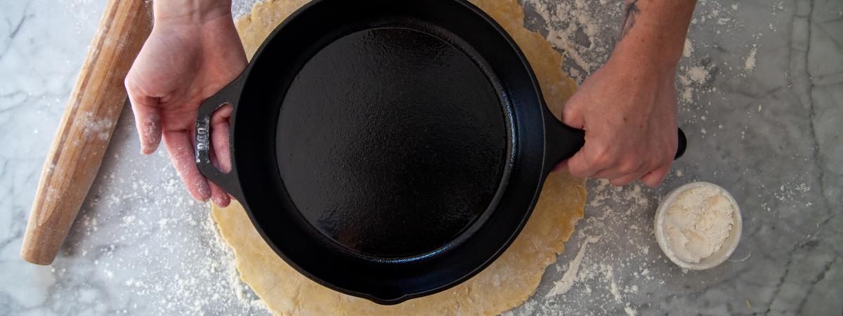 Lodge Cast Iron - Get two cast iron pie pans for $39.95 and bake beautiful  pies all summer long. 🥧 Shop now