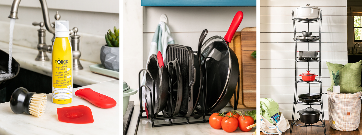 Cast Iron Cleaners & Organizers
