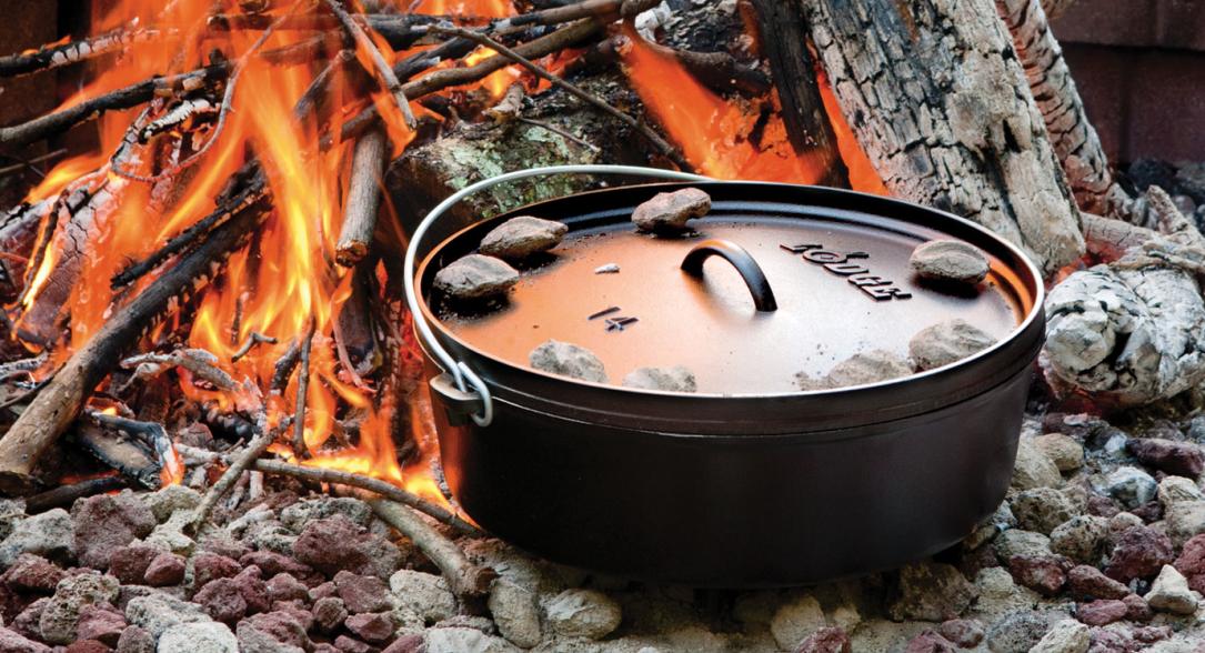 How Many Coals to Use When Cooking with a Camp Dutch Oven Lodge