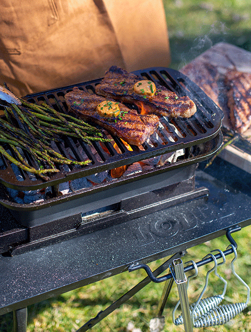 Introducing the New Sportsman's Cast Iron Grill™ | Lodge Cast Iron
