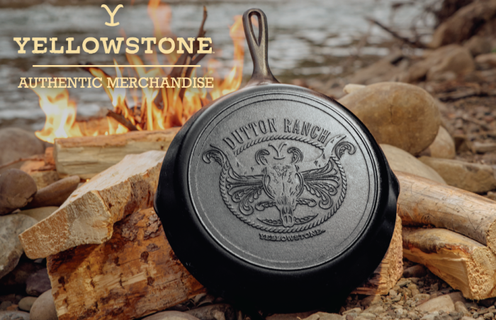 Yellowstone™ Seasoned Cast Iron Bucking Bronco Combo Cooker | Lodge Cast  Iron