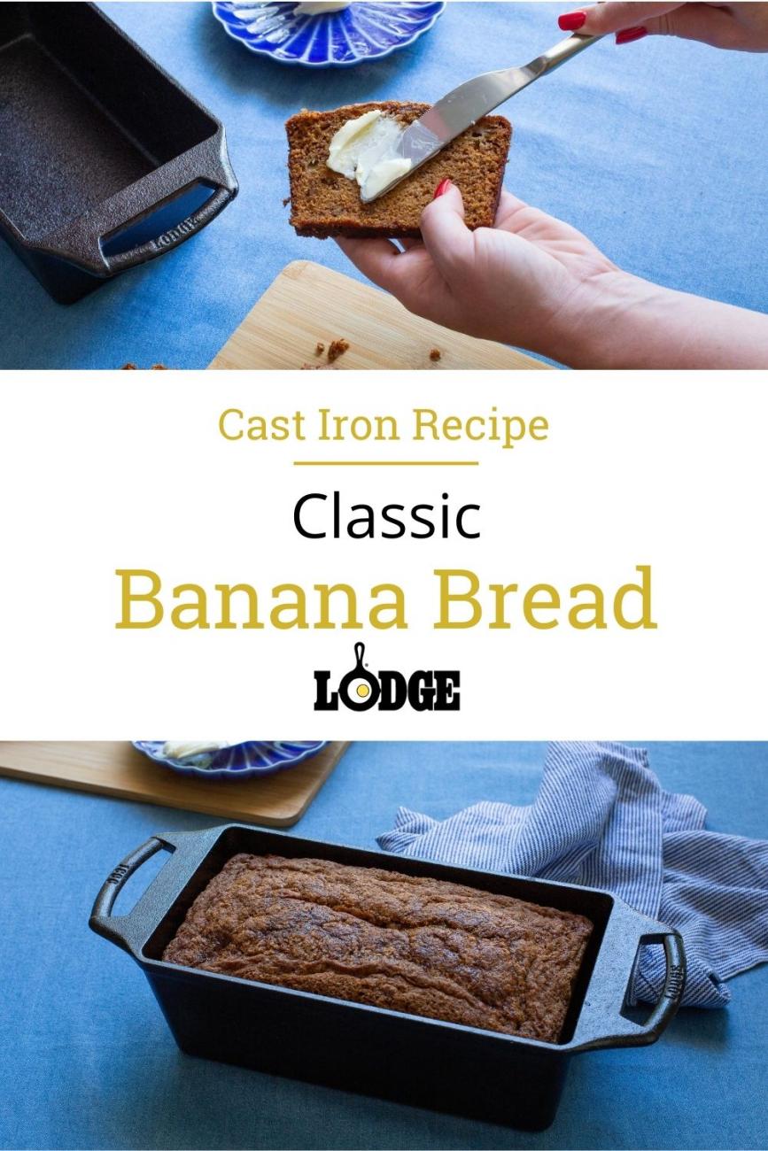 Cast iron outlet banana bread