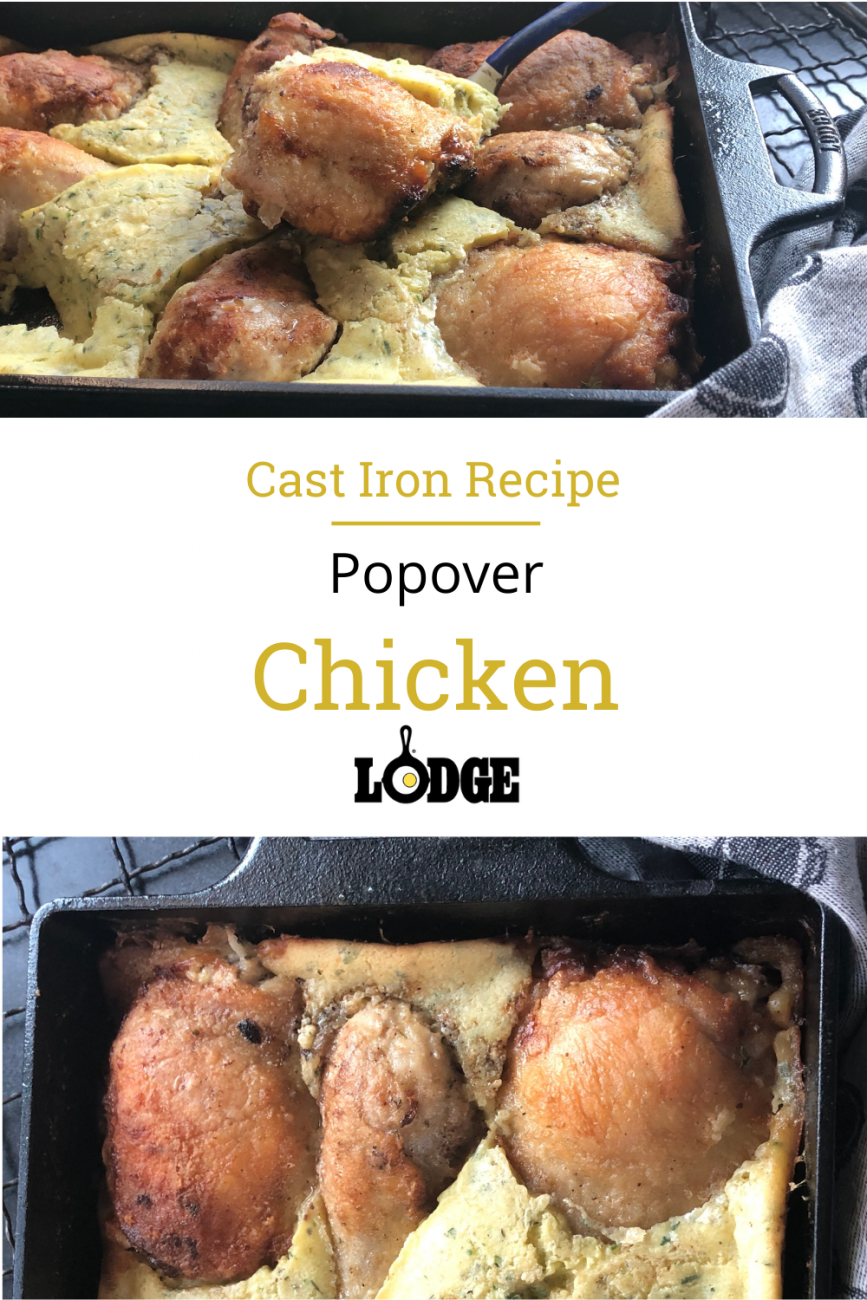 Cast Iron Popovers, Recipe