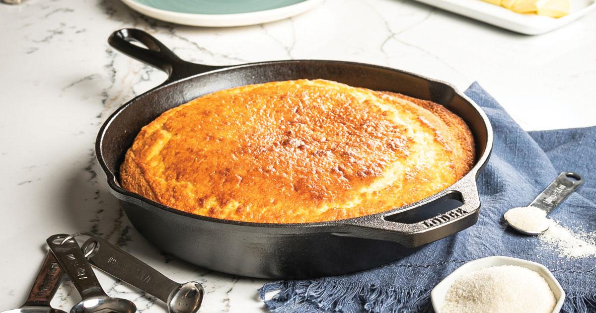 Cast iron cornbread pan best sale