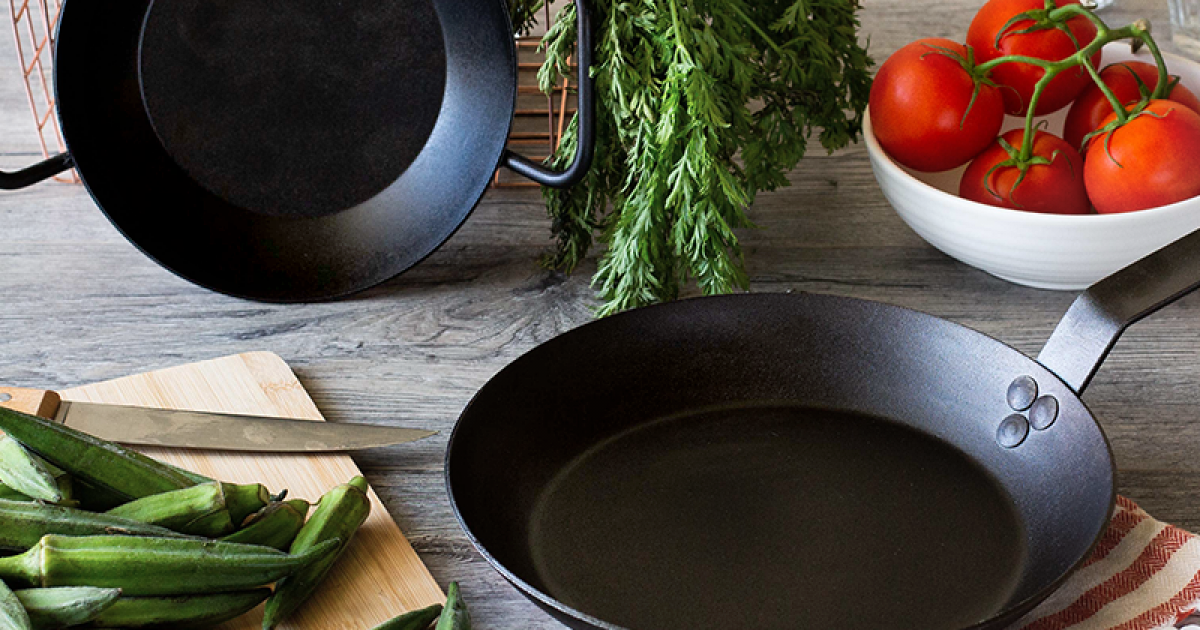The Lodge Carbon Steel Skillet Is Just $50 at