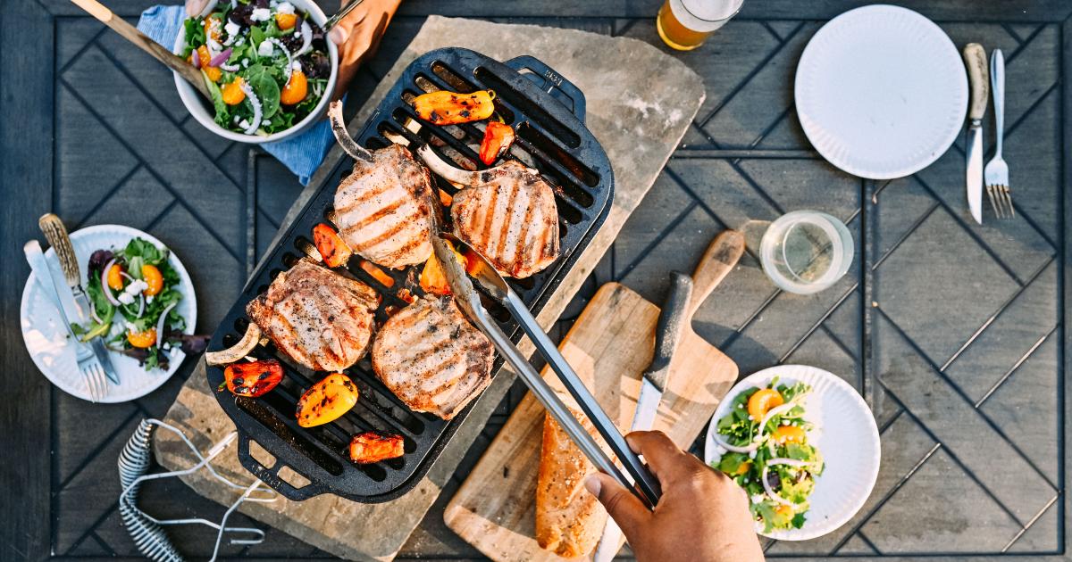 Introducing the New Sportsman's Pro Cast Iron Grill™