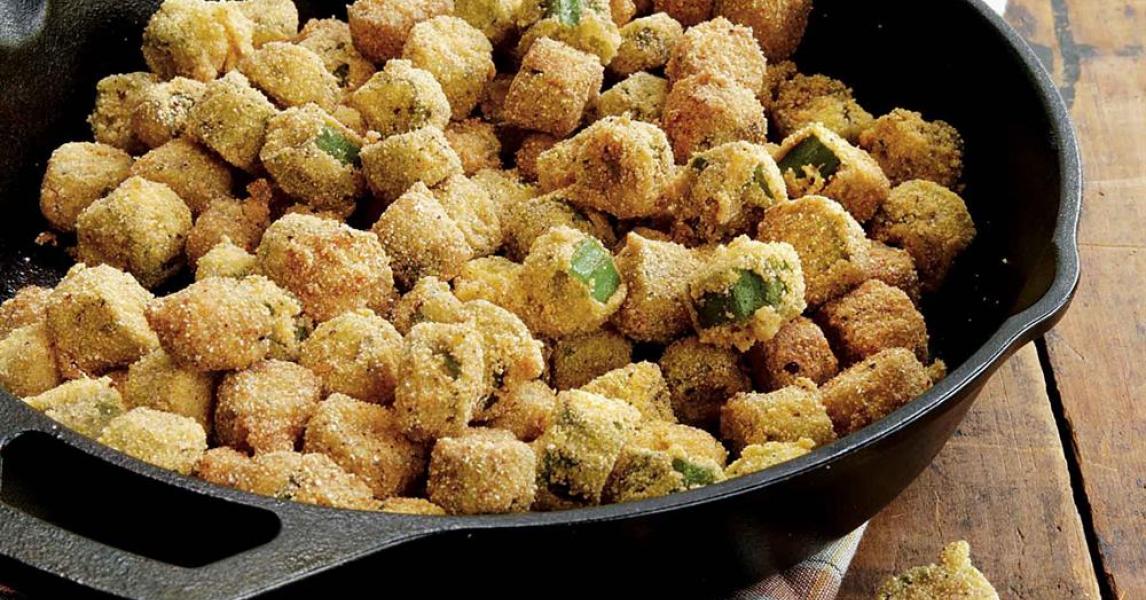 The Best Fried Okra (easy too) - Southern Bite