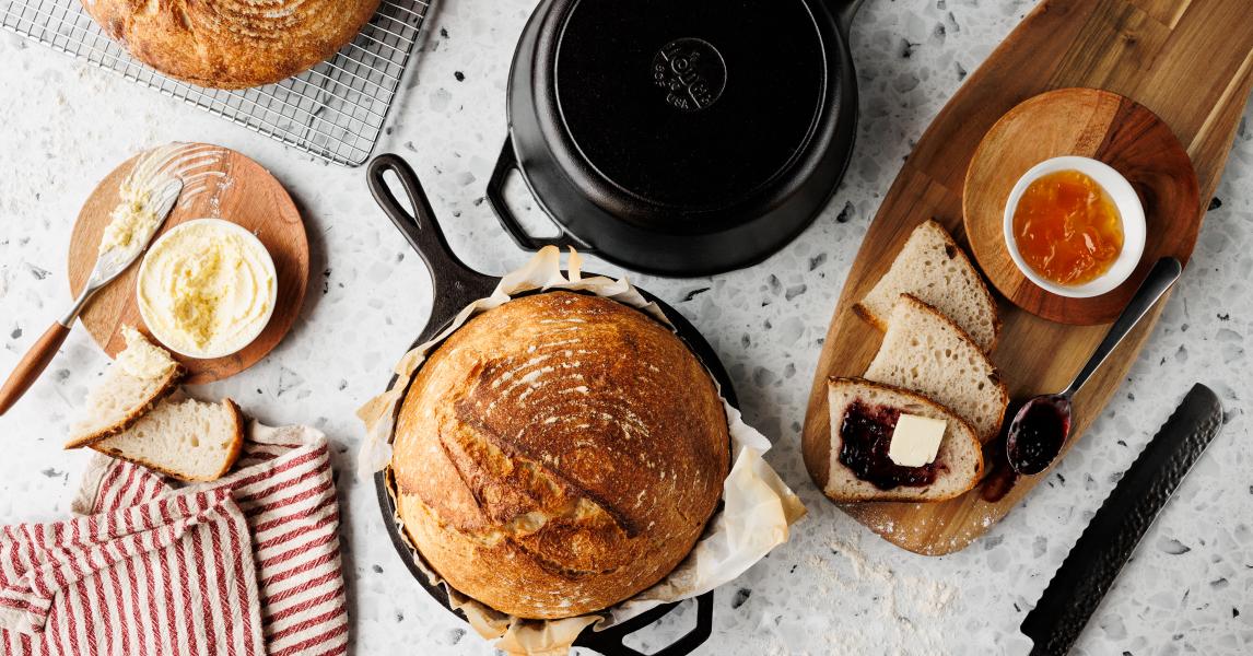 Combo Cooker Sourdough Loaf Lodge Cast Iron