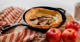 Apple Cinnamon Dutch Baby Lodge Cast Iron