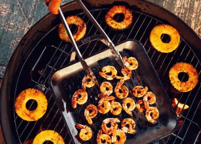 Grill shop pan dishes